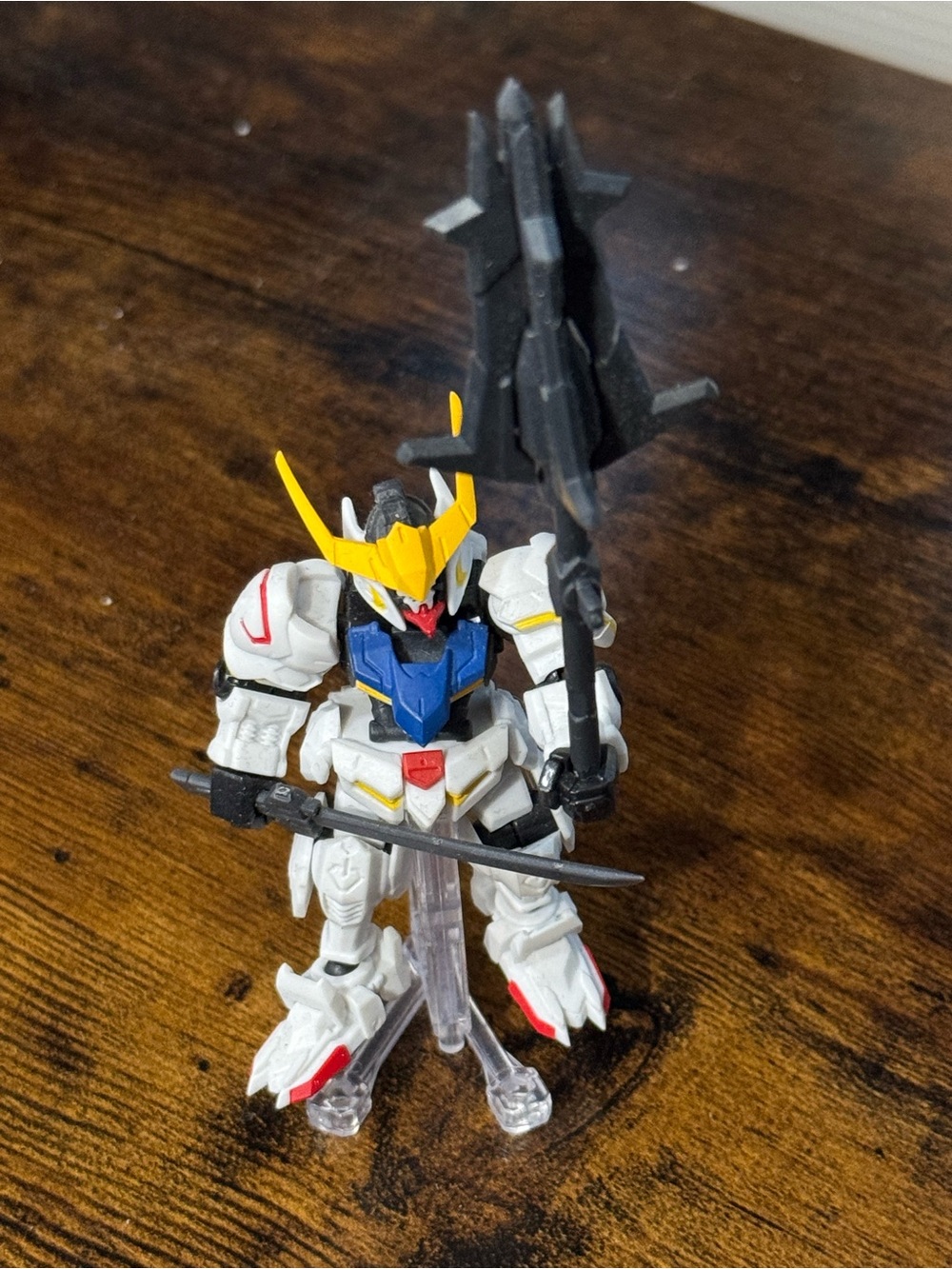 Gundam-Style Kids Action Figure - White, Blue, Yellow